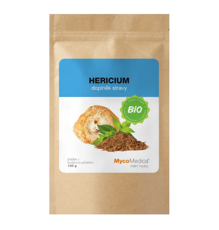 Hericium prášek (Paměť, Vyrovnanost, Harmonizace)