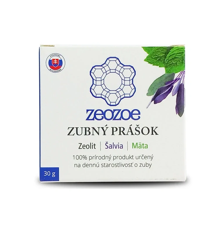 Zubní prášek ZEOZOE (Péče, Ochrana, Neutralizace pH)