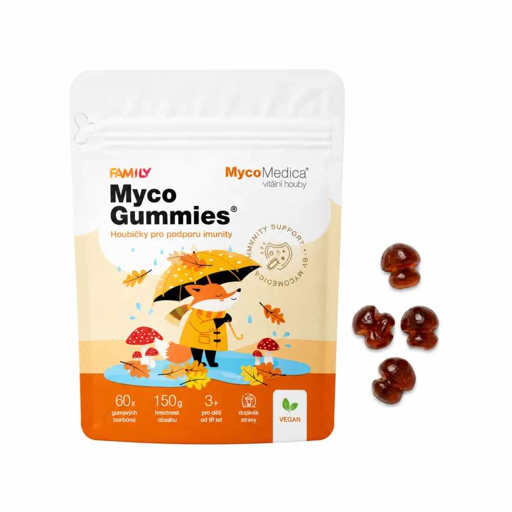 MycoGummies (Gumídci s Vitálními Houbami)