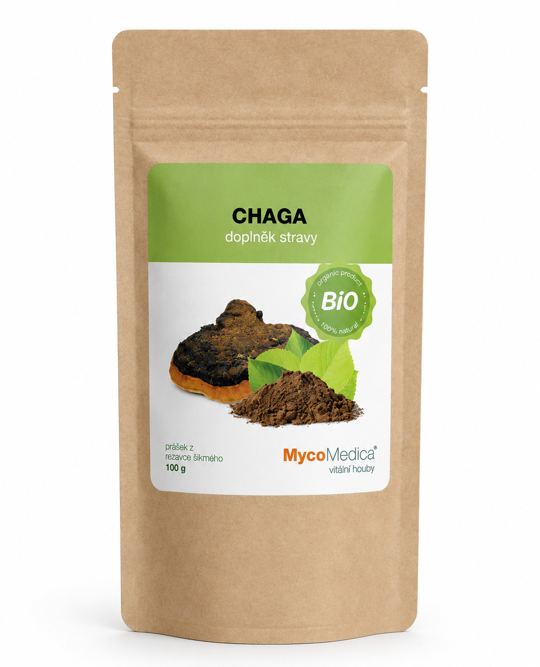 Chaga prášek (Imunita, Odolnost, Přizpůsobení)