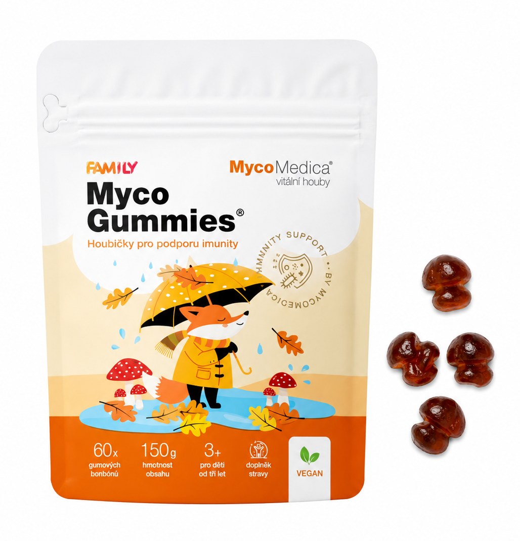 MycoGummies (Gumídci s Vitálními Houbami)