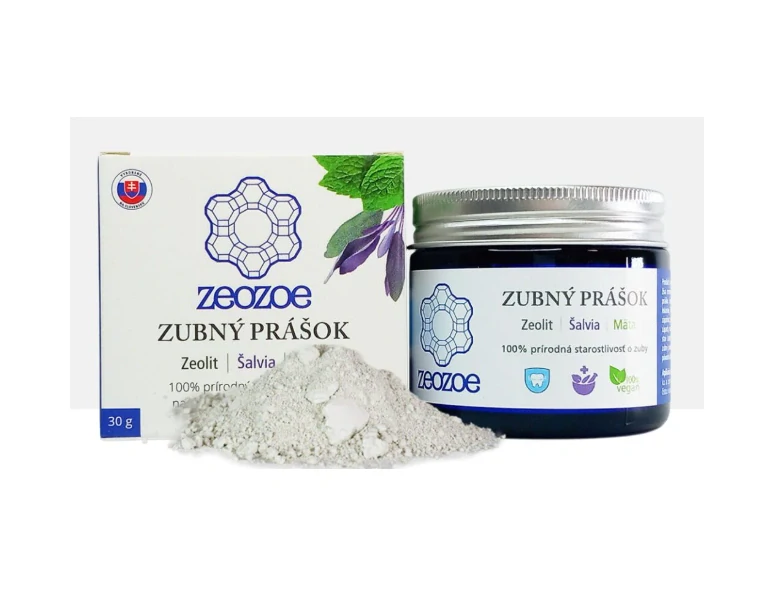 Zubní prášek ZEOZOE (Péče, Ochrana, Neutralizace pH)