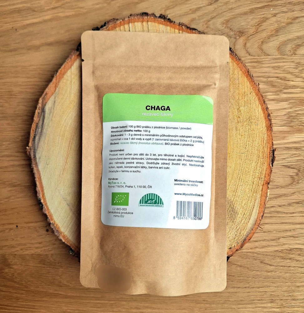 Chaga prášek (Imunita, Odolnost, Přizpůsobení)